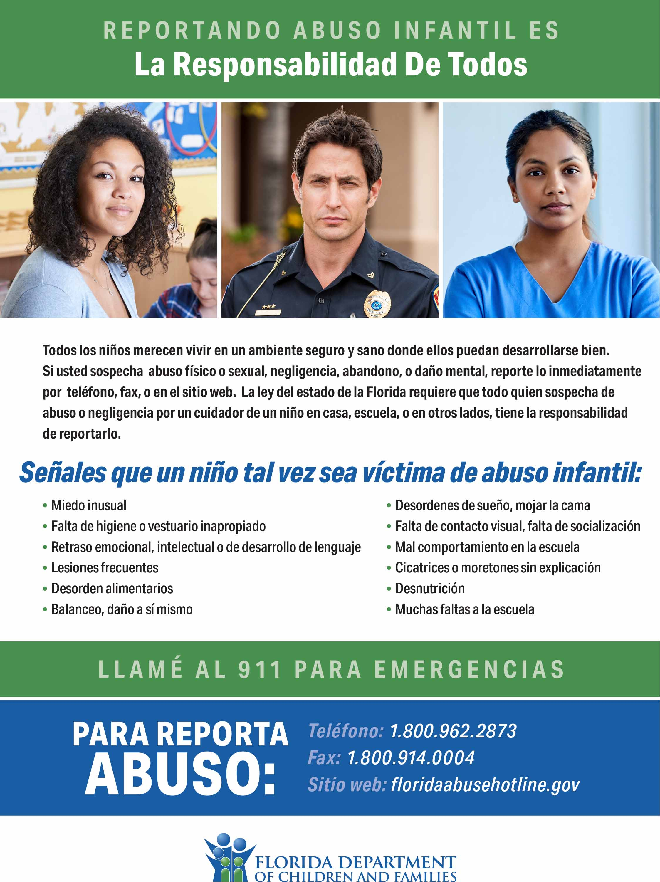 Abuse Report Spanish